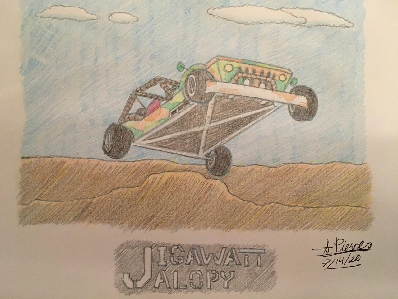 Auto Alphabet Challenge 10: Jigawatt Jalopy